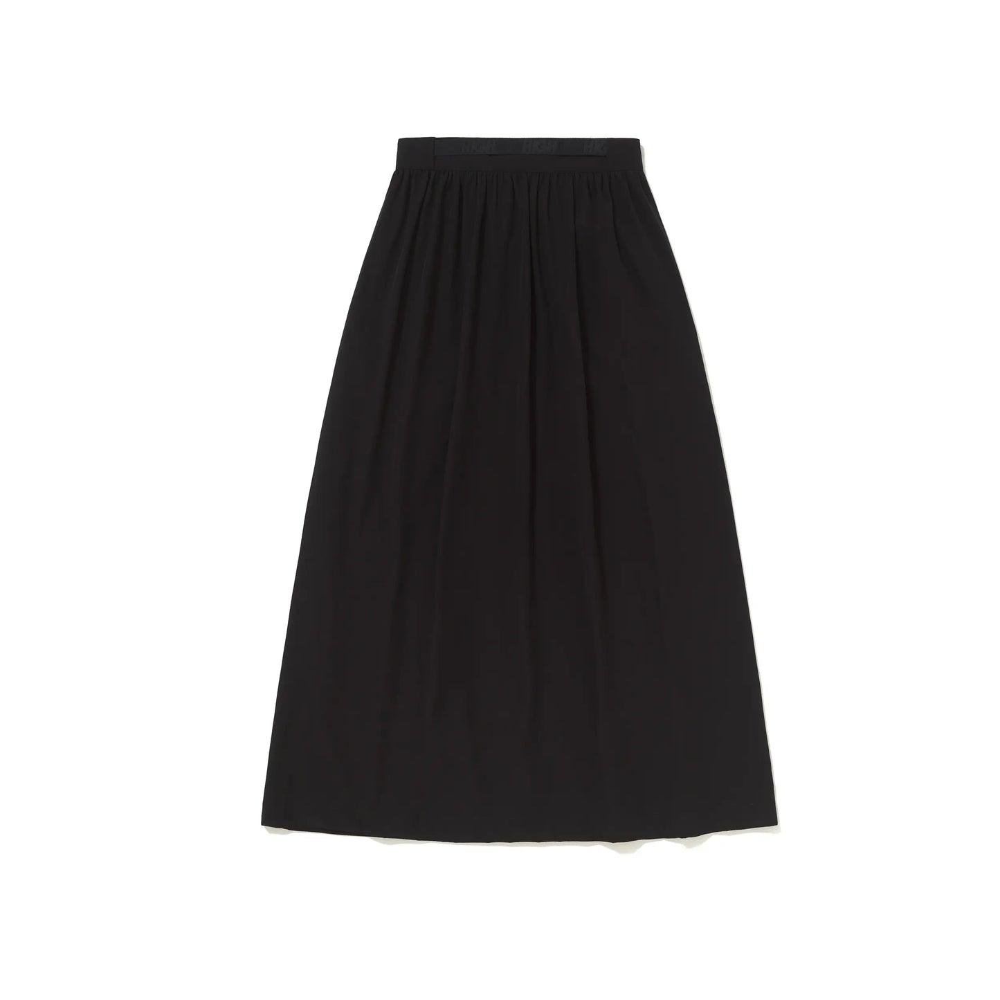Oversized Nylon Skirt Black