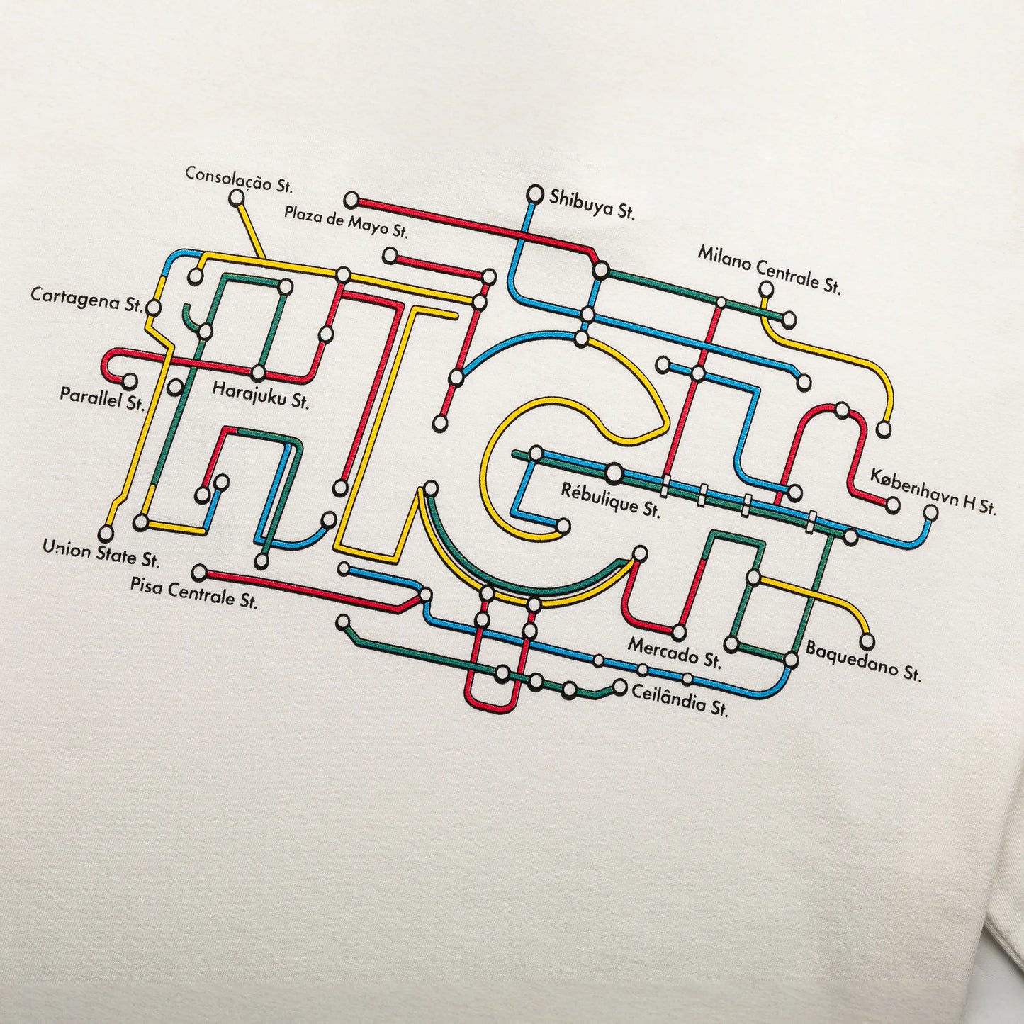 Tee Metro White
