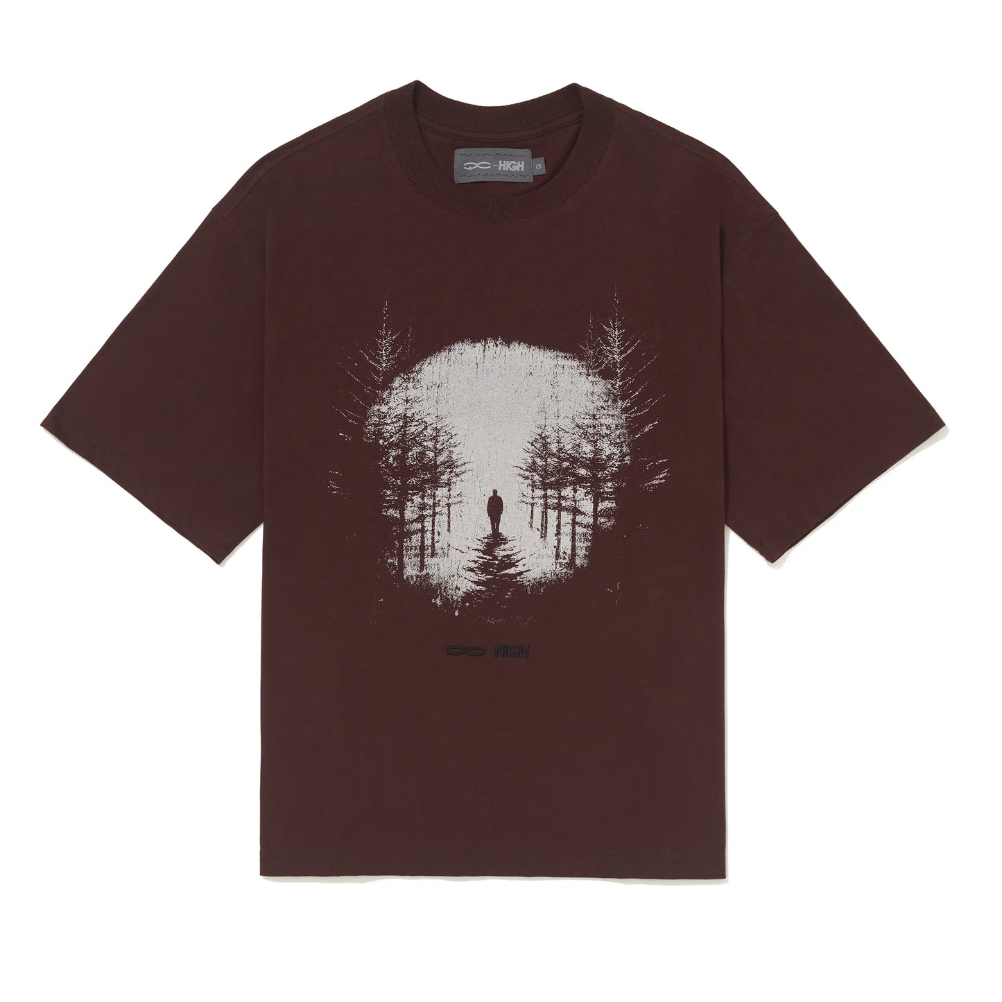 Tee QC High Overview Brown
