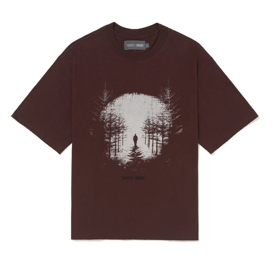 Tee QC High Overview Brown